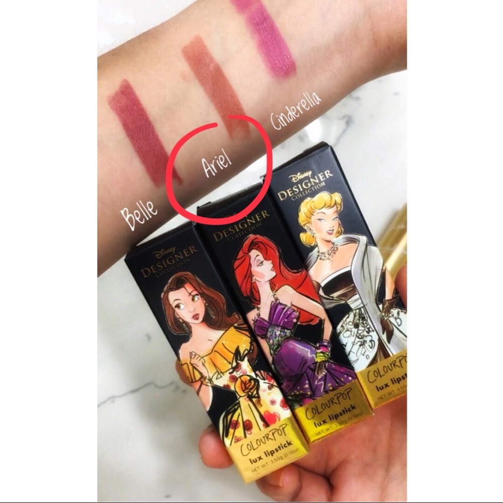 Ariel Lipstick - Colourpop X Disney collection